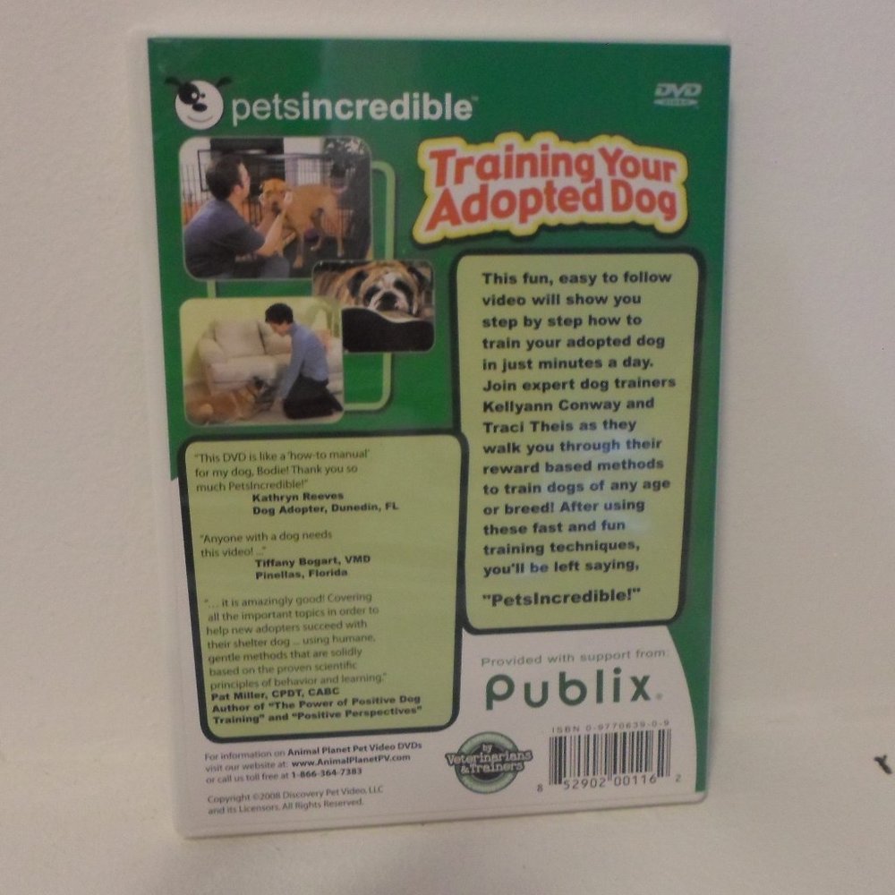Pets Incredible - Training Your Adopted Dog Promotional DVD - Picture 2 of 3